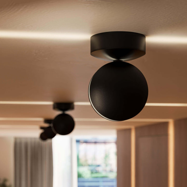 LED Wall Sconce with Spotlight Function | 360° Rotating Head | Square Beam 11