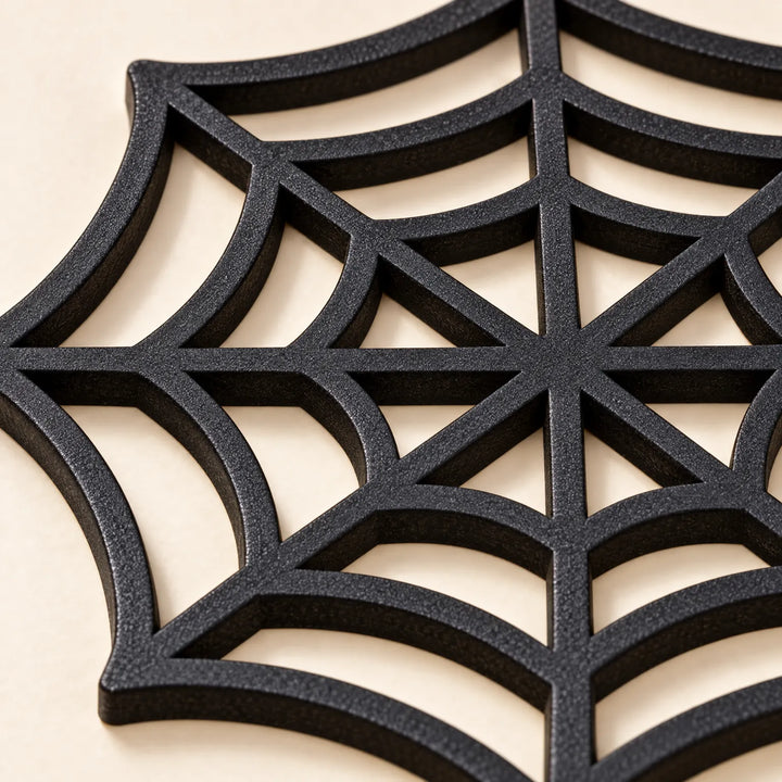 Spiderweb Design Drink Coasters - Webbia