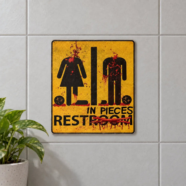 Spooky Bathroom Sign - GoreMark