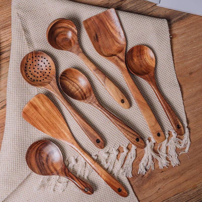 Natural Wooden Kitchen Set - RustiCook