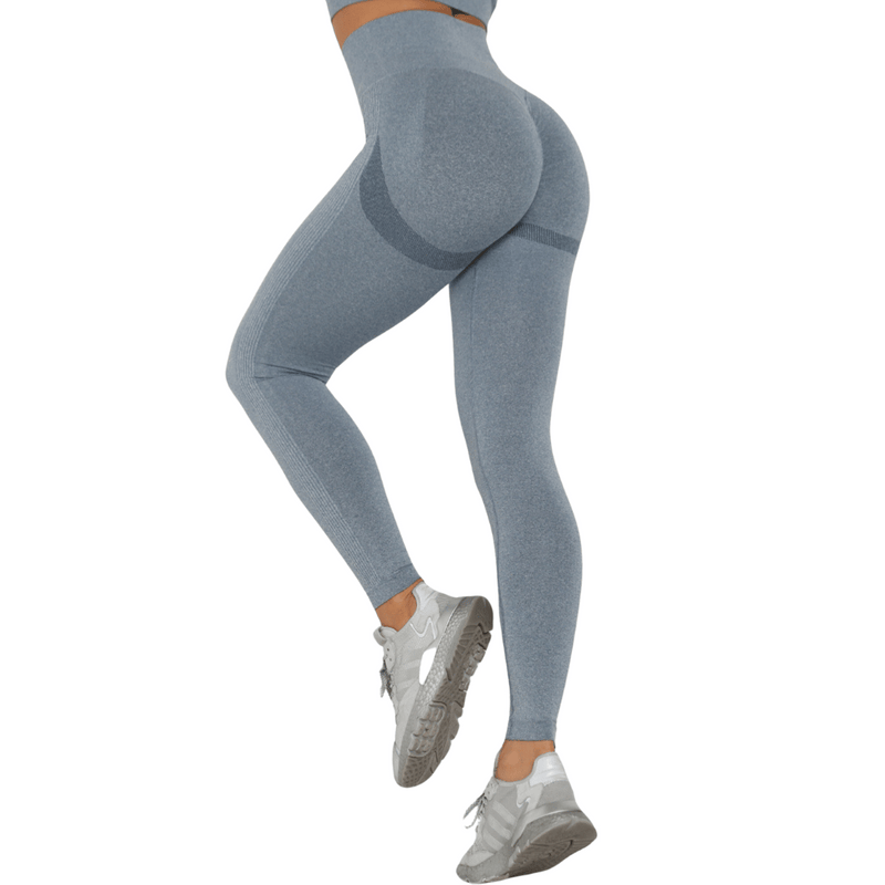Legginsy sportowe damskie z wysokim stanem – FlexFit