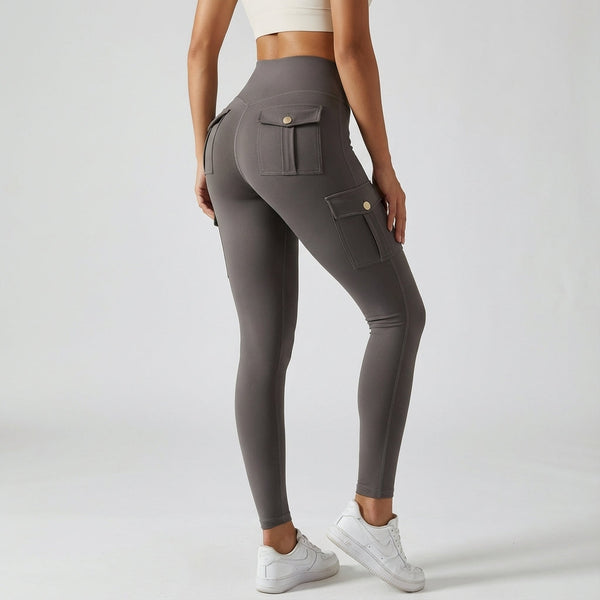 Sportieve Cargoleggings van Stretch - Judith