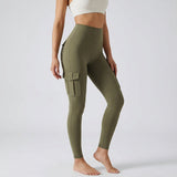 Sportieve Cargoleggings van Stretch - Judith