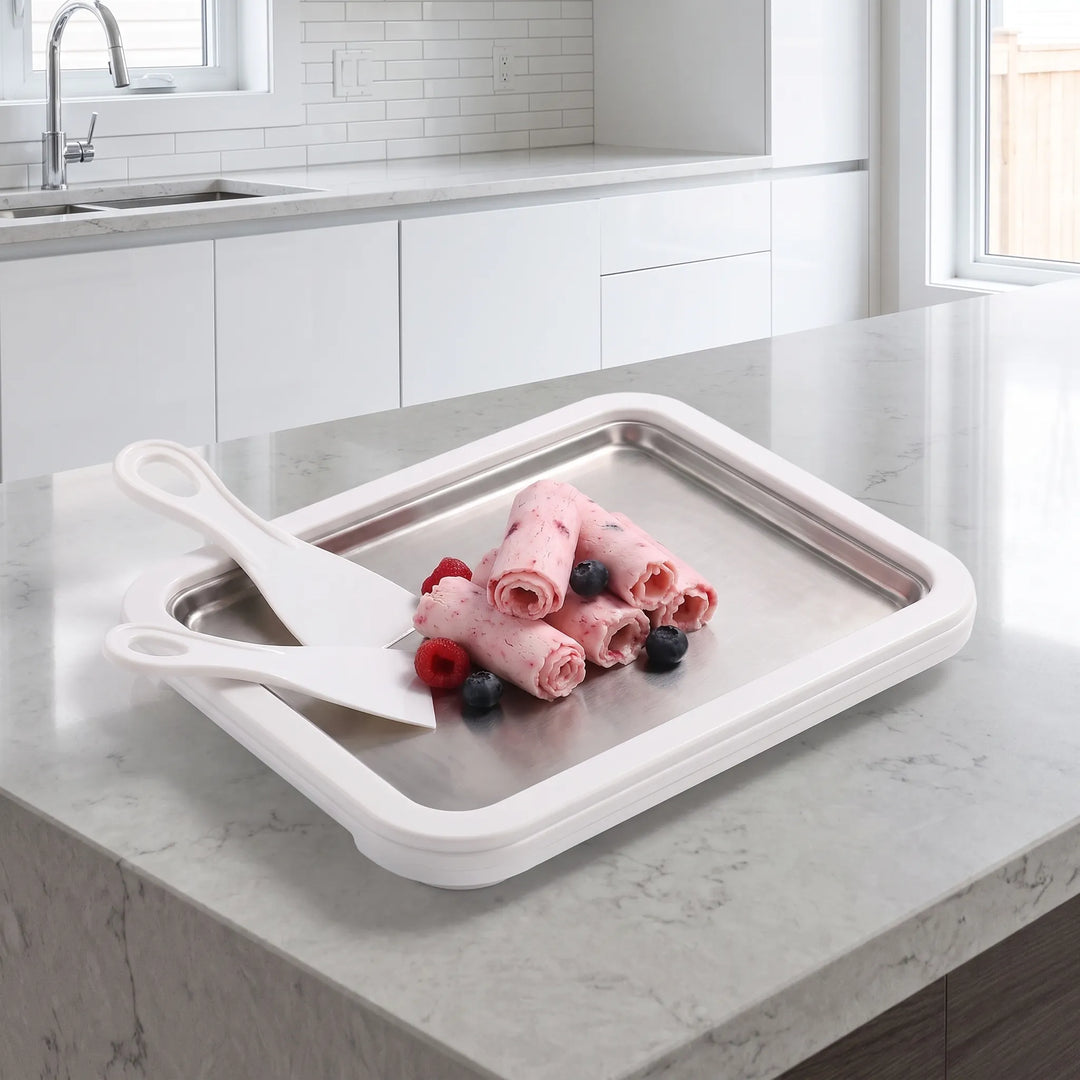 Stroomloze Koelplaat Voor IJsdesserts - Rollomatic