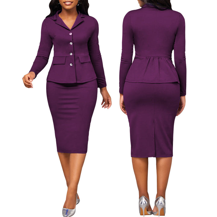 Structured Women's Office Suit Set - Jasmine