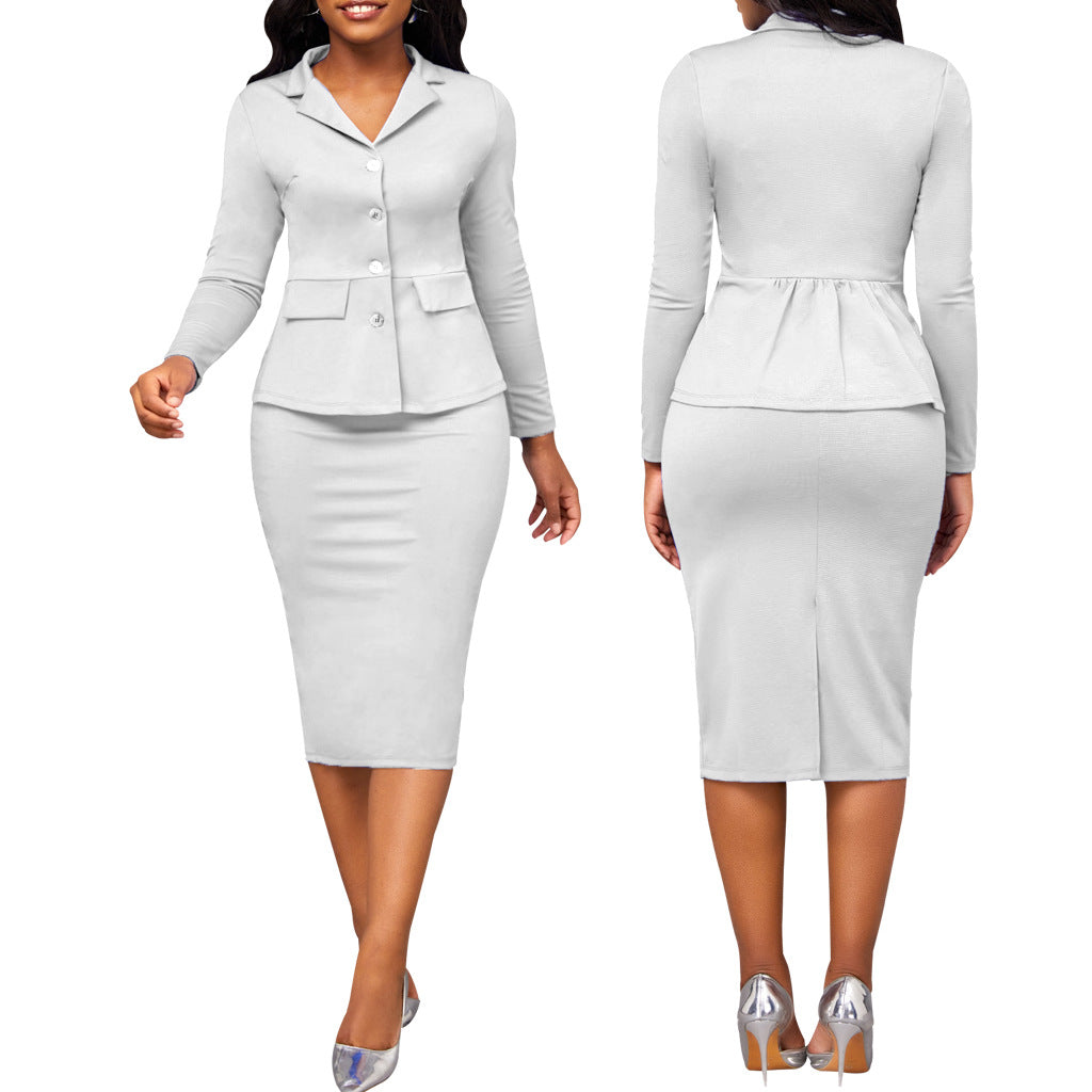 Structured Women's Office Suit Set - Jasmine
