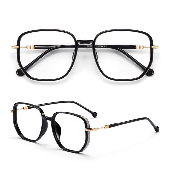 Stylowe okulary do czytania z filtrem niebieskiego światła - LuxeVision
