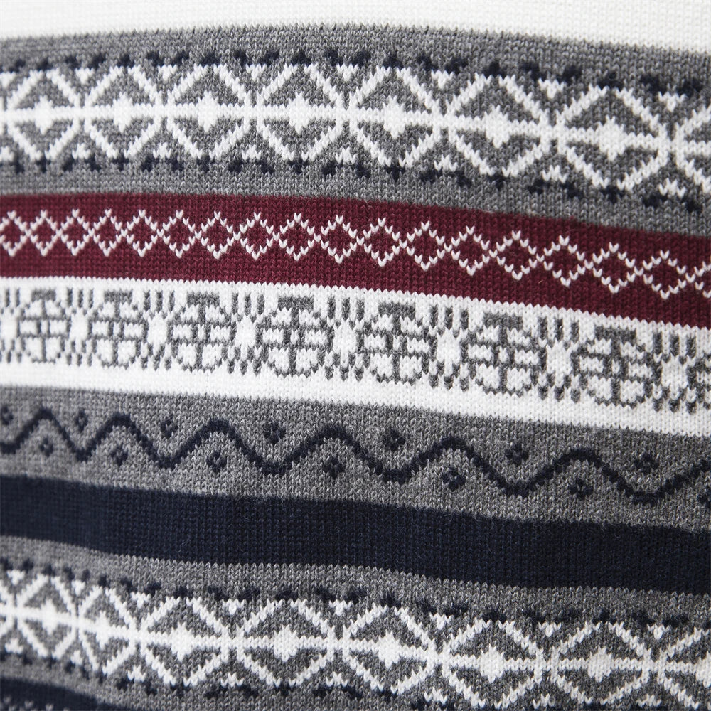 Premium Retro-Patroon Trui - Leo