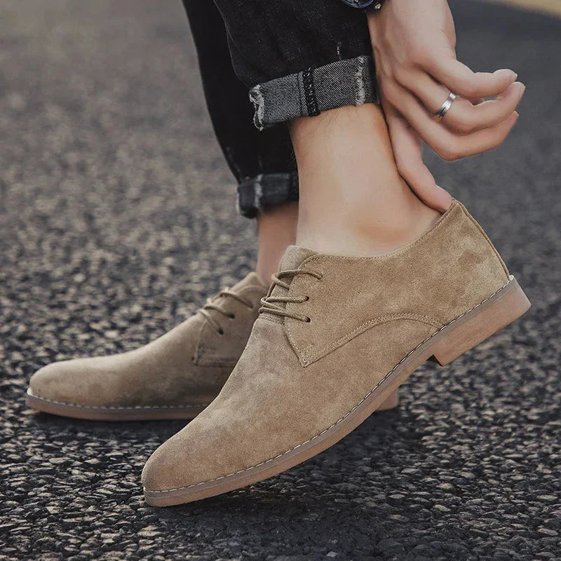 Suède Oxford Schoenen Heren – Sebastian