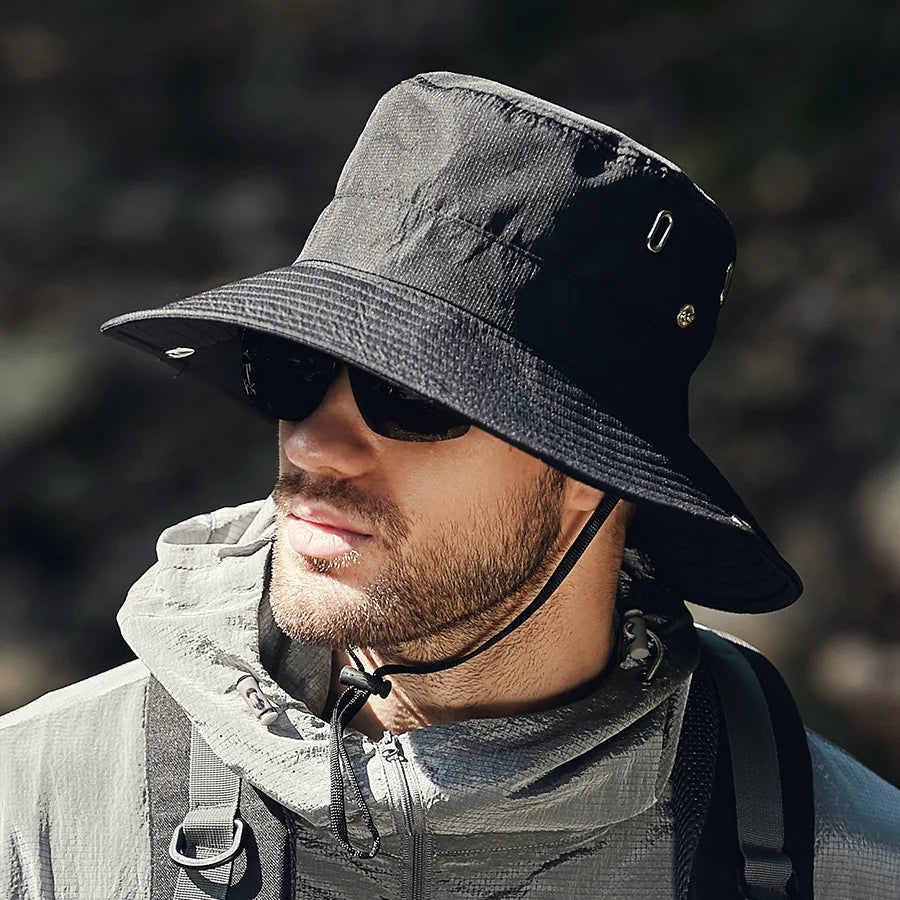 Men's Summer Fisherman Hat with UV Protection – Bram