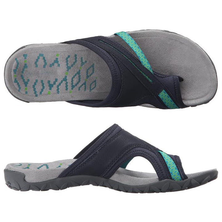 Women's summer T-strap sandals – Alina