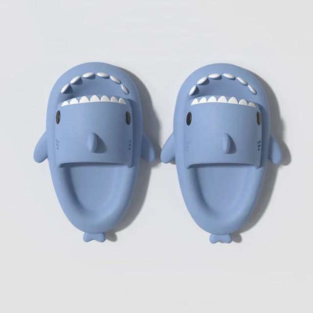 Uniseks Lichtgewicht Zomerslippers met Haaienontwerp – FinSteps