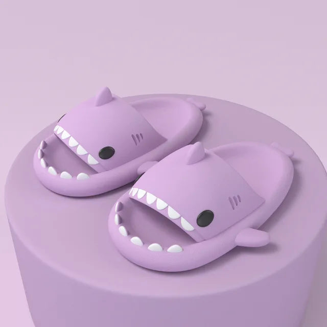Uniseks Lichtgewicht Zomerslippers met Haaienontwerp – FinSteps