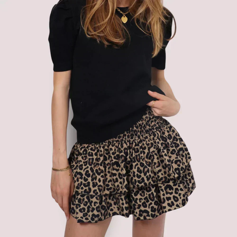Summer Skirt With Frill Details - Stacey