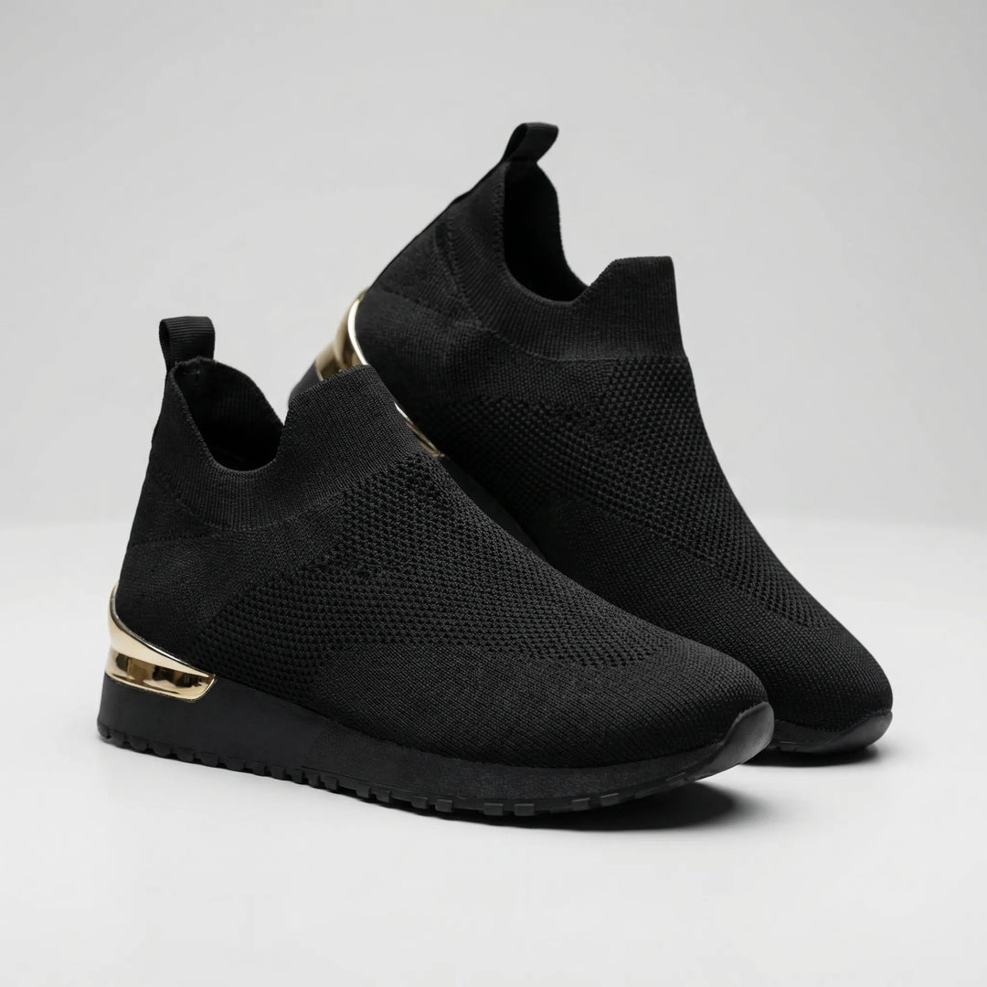 Supportive Knit Sock-Style Sneaker - Hazel