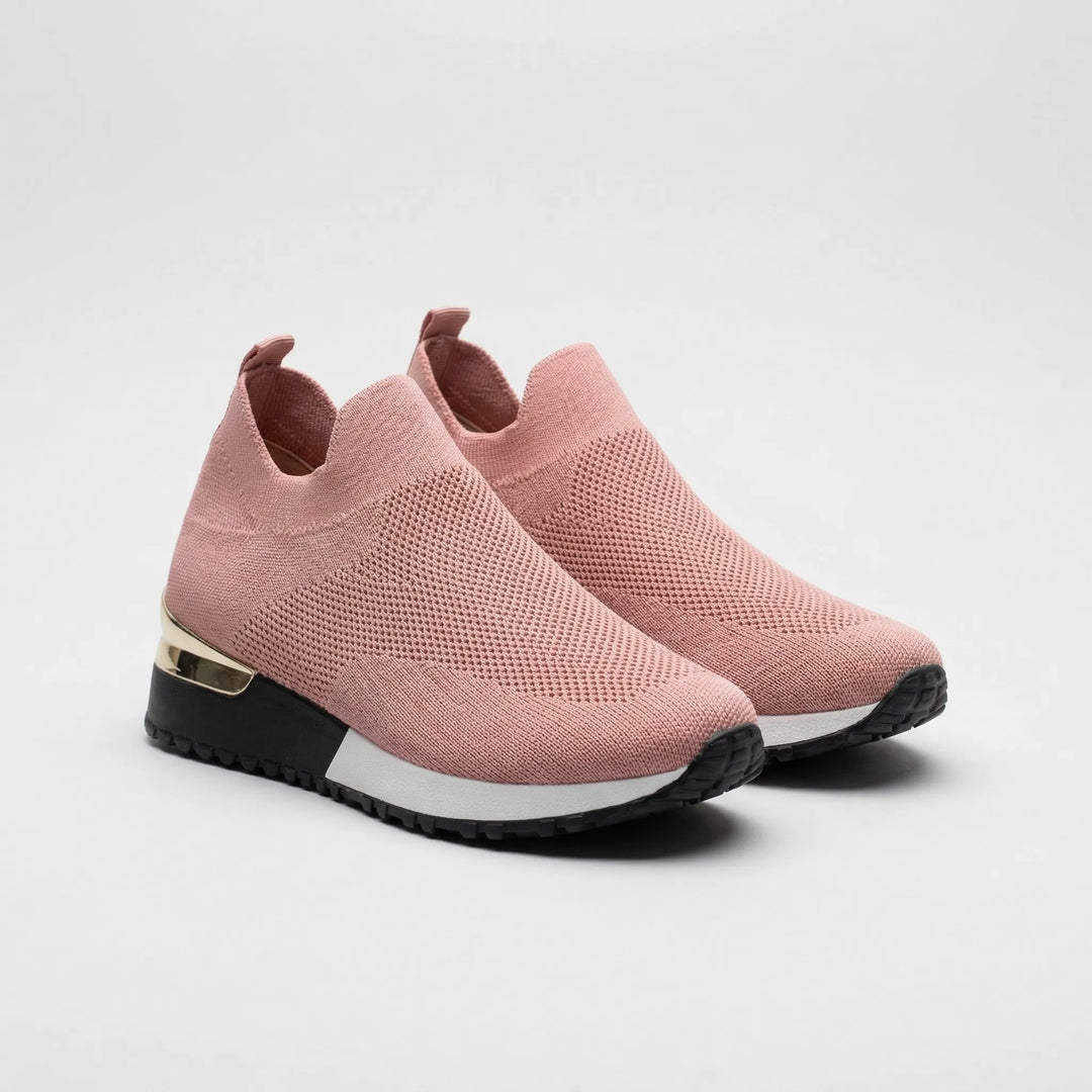 Supportive Knit Sock-Style Sneaker - Hazel