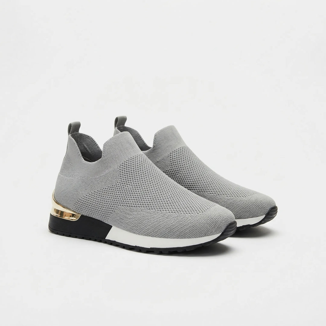 Supportive Knit Sock-Style Sneaker - Hazel