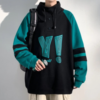 Modern Men's Sweater with Stand-Up Collar - Matteo