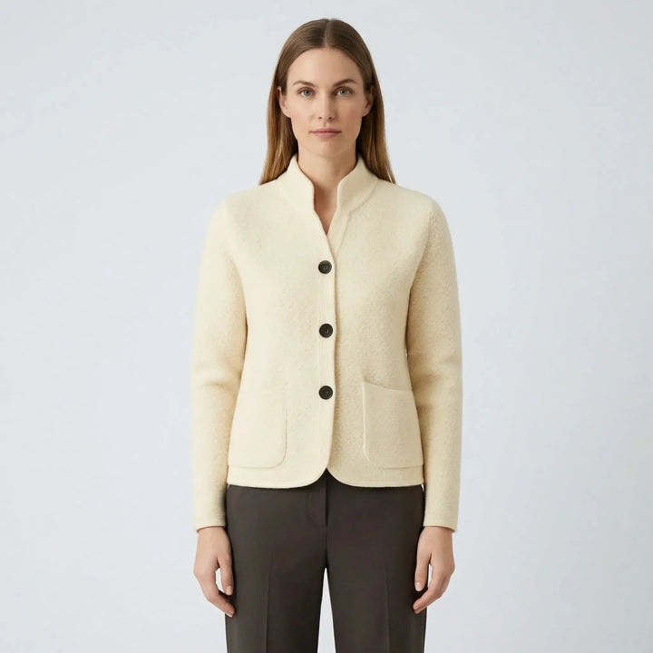 Taillierte Freizeitjacke Mit Taschen - Marlena