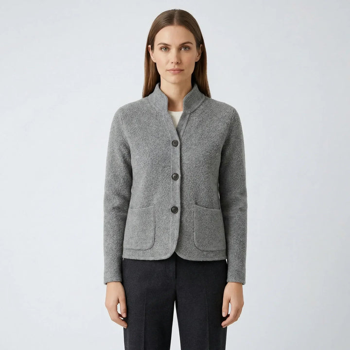 Taillierte Freizeitjacke Mit Taschen - Marlena