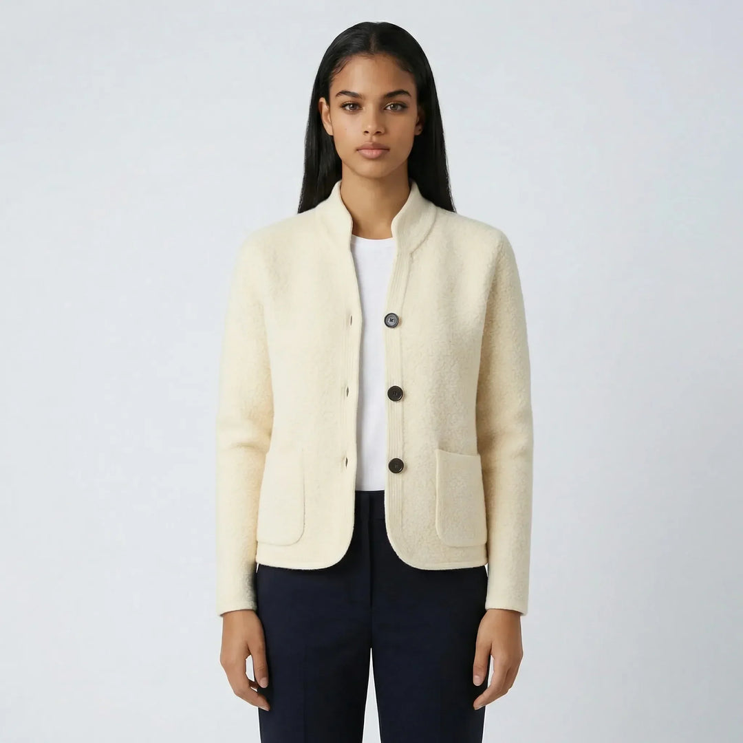 Taillierte Freizeitjacke Mit Taschen - Marlena