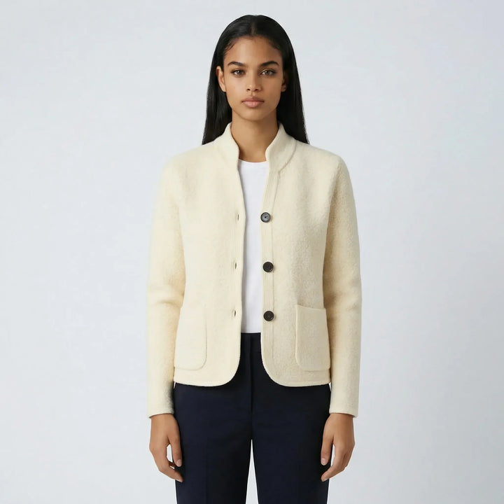 Taillierte Freizeitjacke Mit Taschen - Marlena