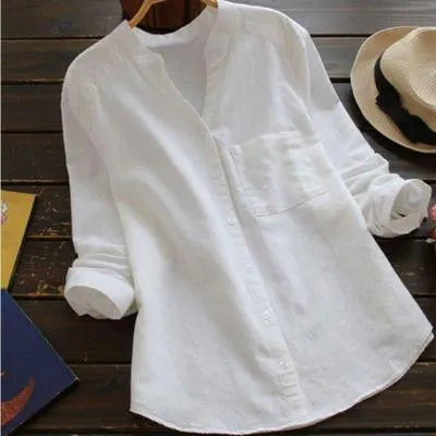 Tailored Button-Up Summer Shirt - Esther