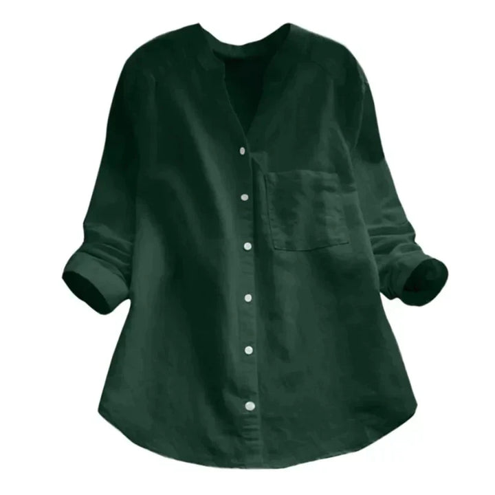 Tailored Button-Up Summer Shirt - Esther
