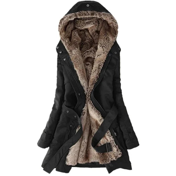Tailored Hooded Winter Parka - Belinda