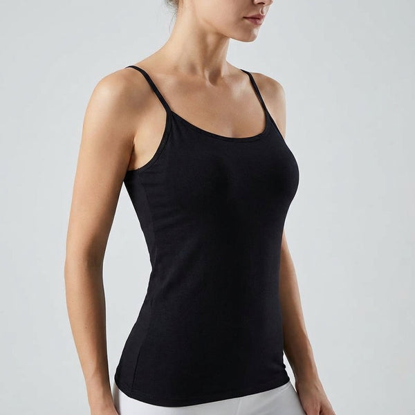 Tank top z wbudowanym biustonoszem - Tara