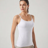 Tank top z wbudowanym biustonoszem - Tara