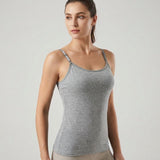 Tank top z wbudowanym biustonoszem - Tara