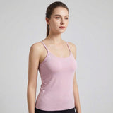 Tank top z wbudowanym biustonoszem - Tara