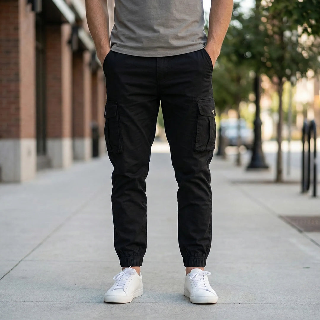 Tapered Cargo Jogger Herrenschnitt - Marko