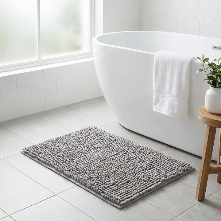 Textured Absorbent Bathroom Mat - Cushimat
