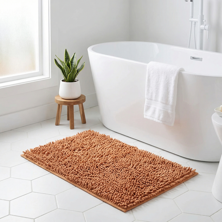 Textured Absorbent Bathroom Mat - Cushimat