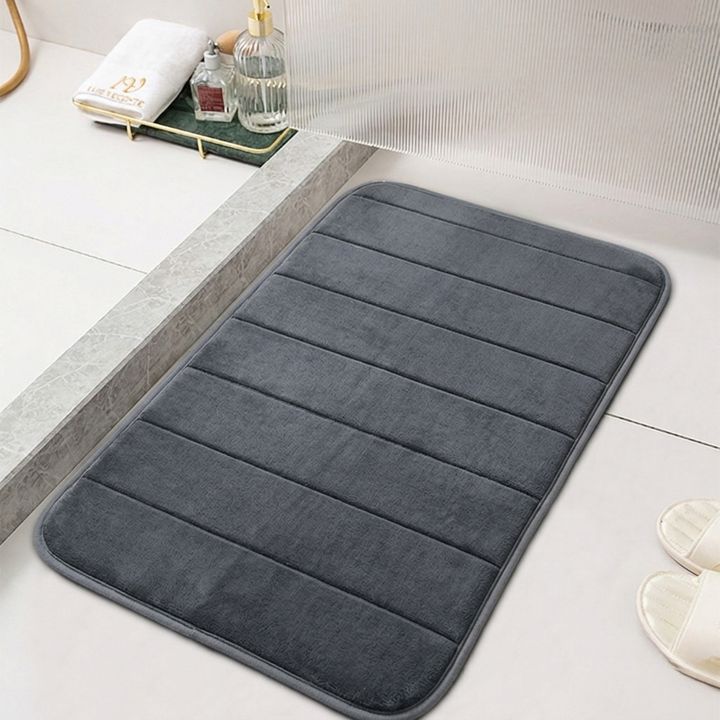 Textured Absorbent Bathroom Mat - StepSoft