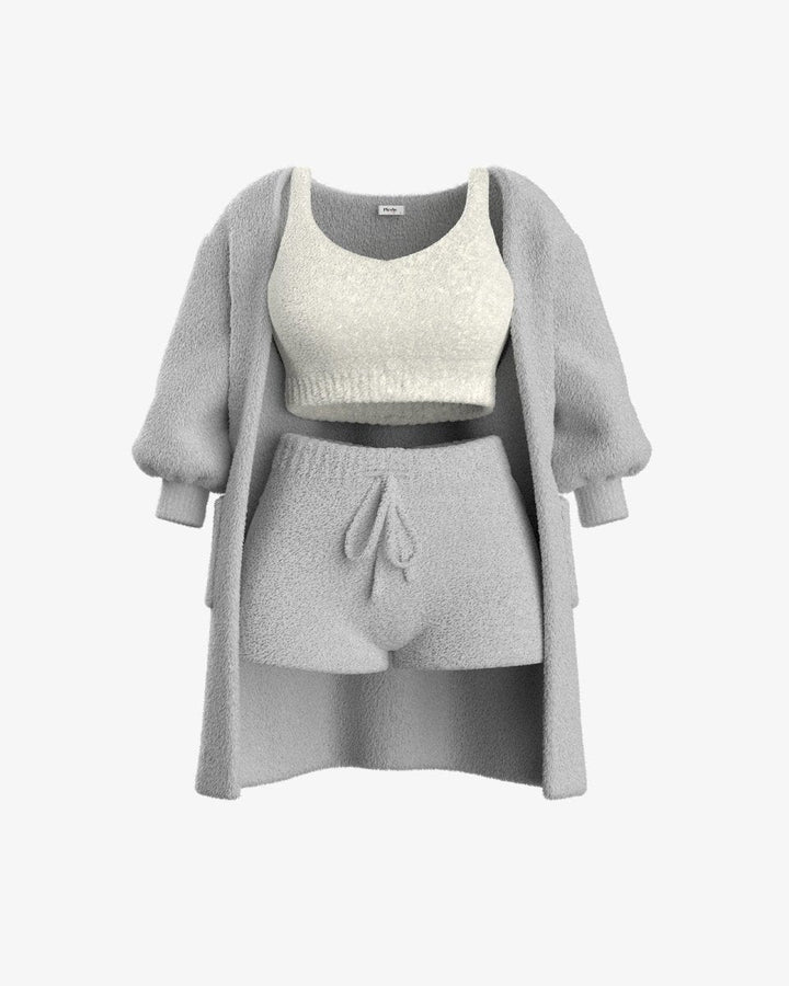 Three-Piece Loungewear Set For Women - Mattie