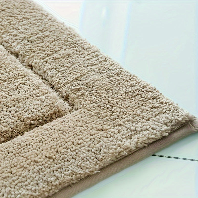 Three-Piece Textured Bath Mat Set - SnugTread