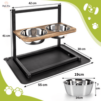 Premium Elevated Dog Feeding Station - SnackHaven
