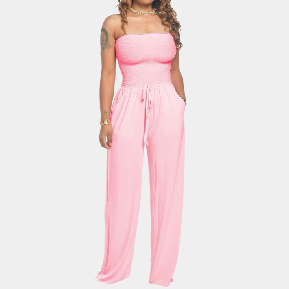 Bandeau Jumpsuit for Women - Livia