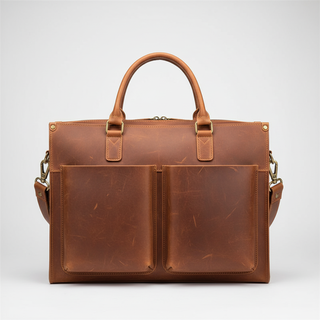Torba Skórzana Na Laptopa - VintageSkin