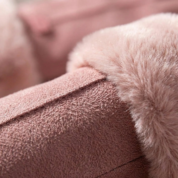 Touchscreen-Taugliche Winterhandschuhe Mit Plüschrand - Jodi