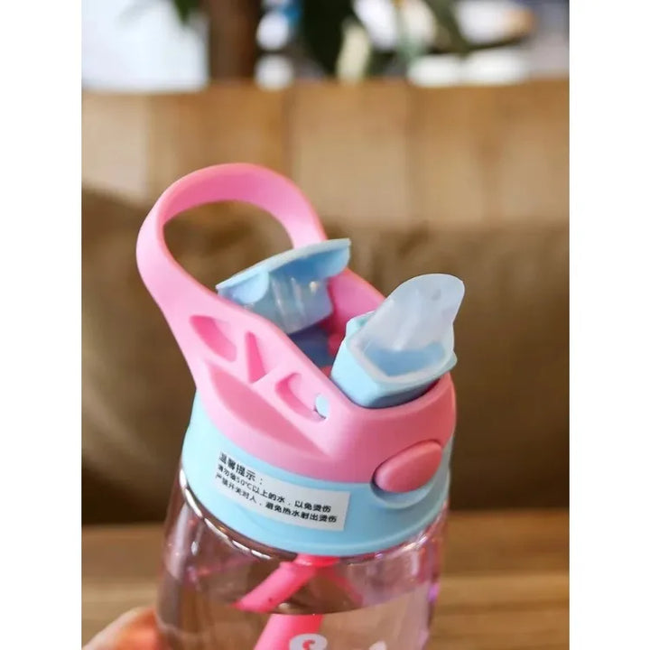 Transparante Drinkfles Voor Kinderen Met Print - Aquazee