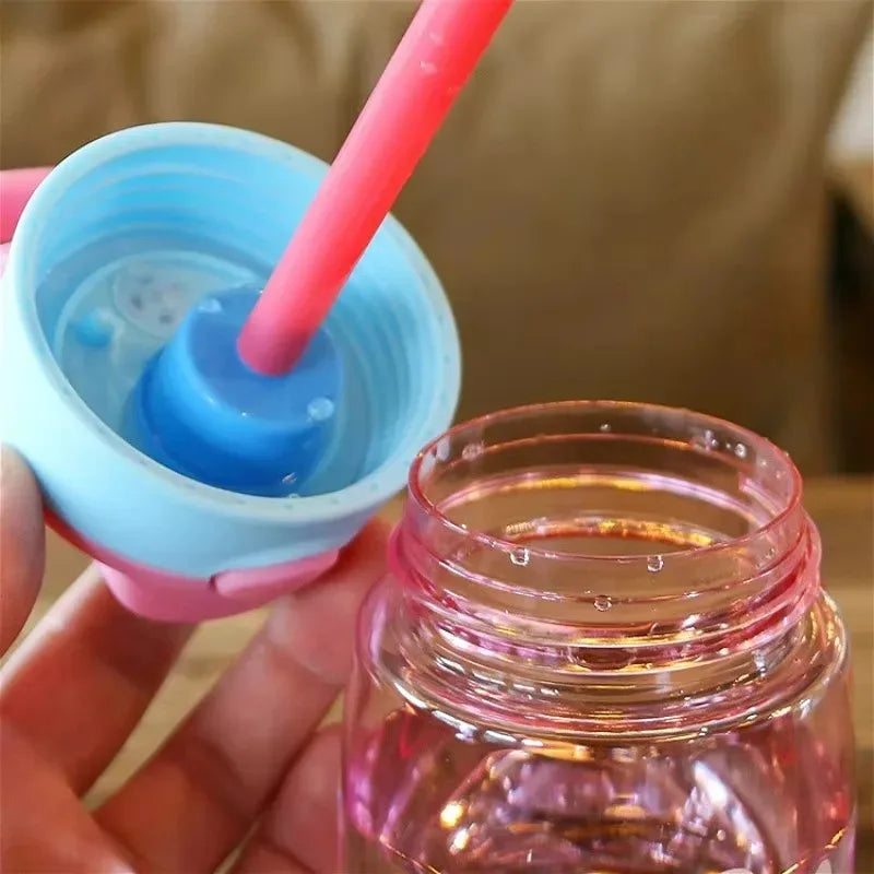 Transparante Drinkfles Voor Kinderen Met Print - Aquazee