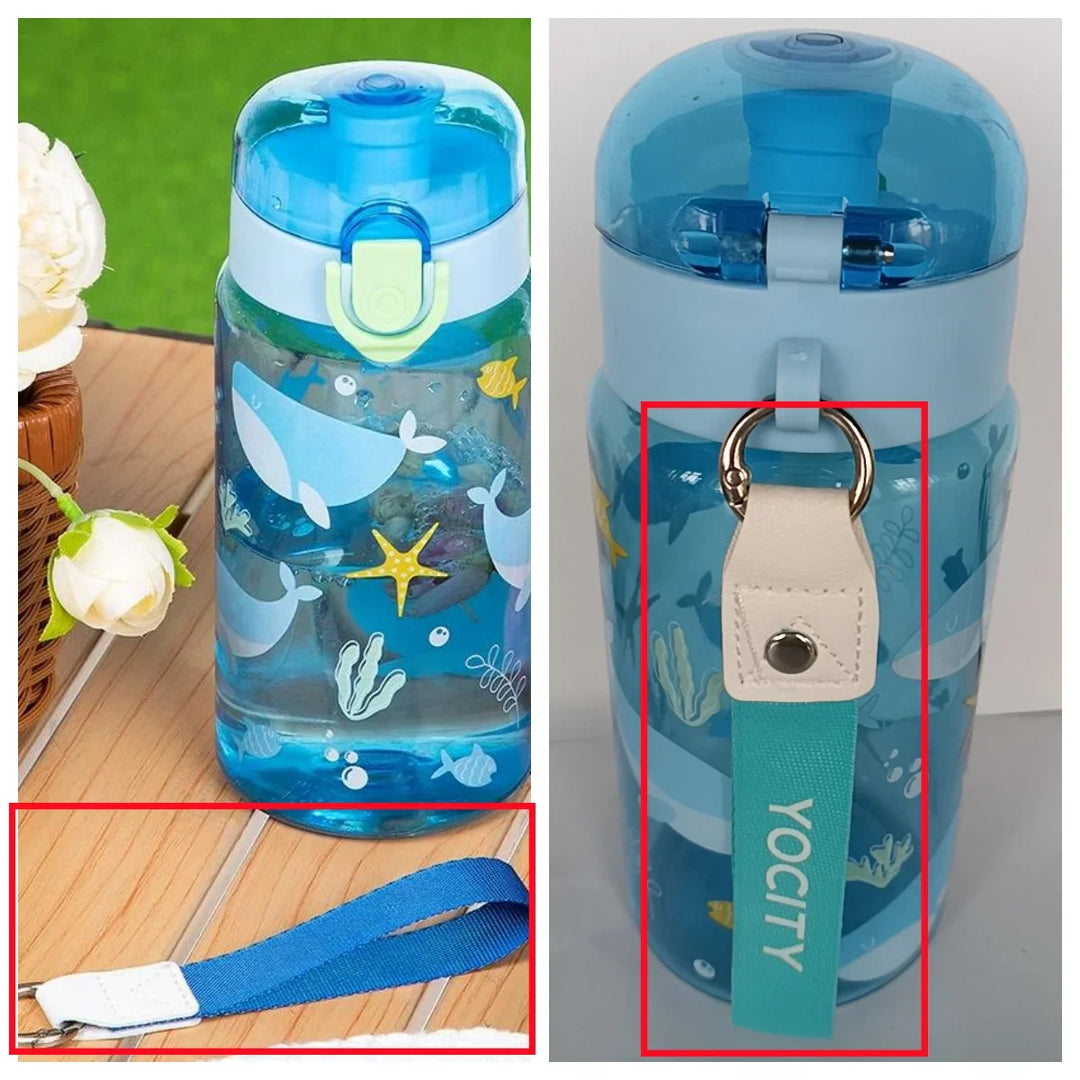 Transparante Kinderdrinkfles Met Print - Zydro