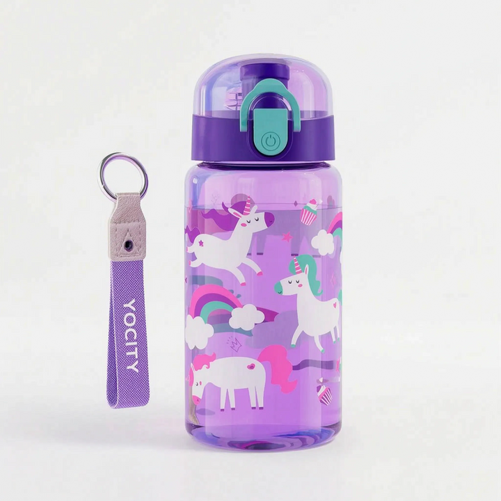 Transparante Kinderdrinkfles Met Print - Zydro