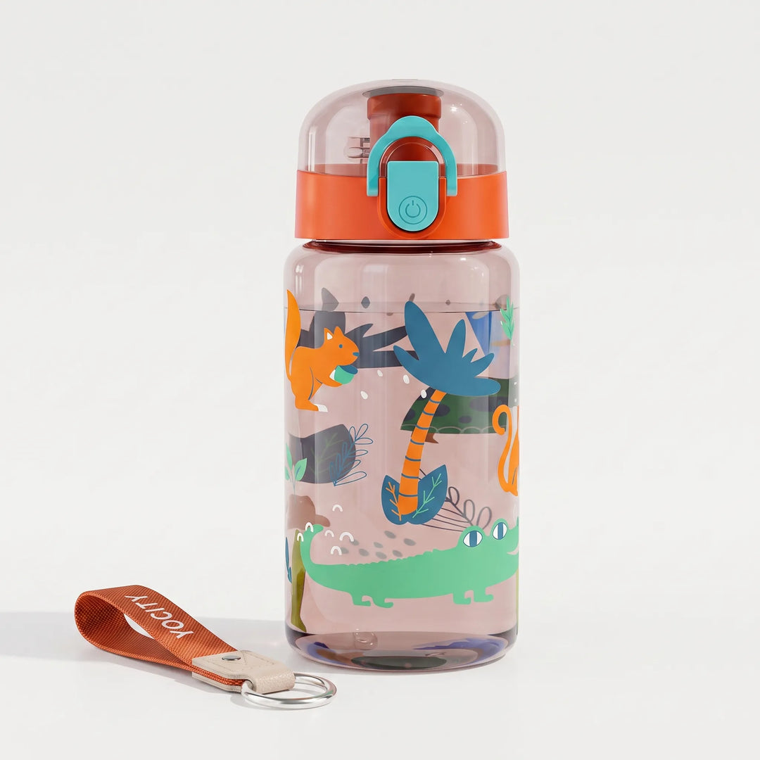 Transparante Kinderdrinkfles Met Print - Zydro