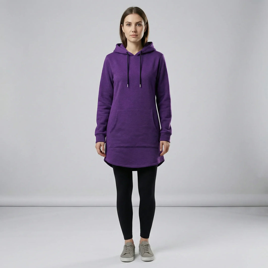 Tunika-Kleid Mit Känguru-Tasche - Pauline