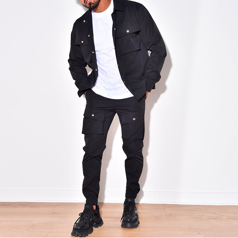 Two-Piece Cargo Set For Men - Freddie